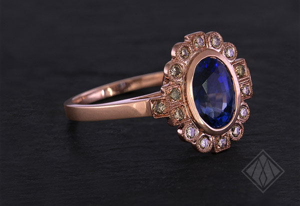 sapphire engagement ring