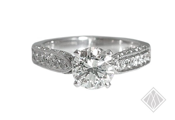 platinum engagement ring
