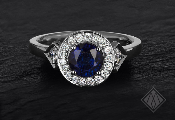 sapphire engagement ring