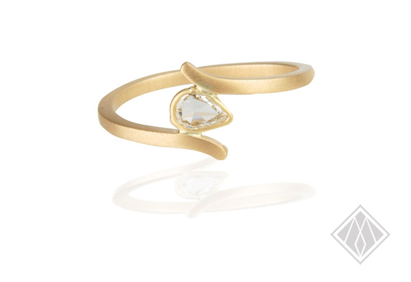 Rosecut Diamond Ring