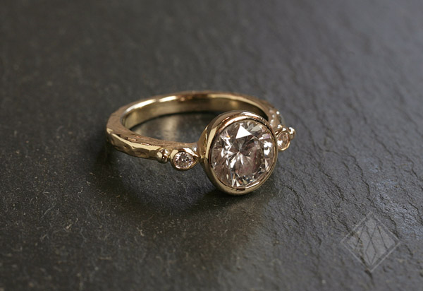 Gold Bezel Ring