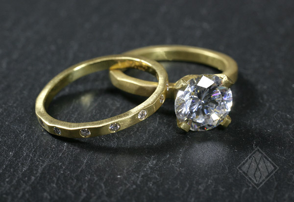 Gold Solitaire and Band