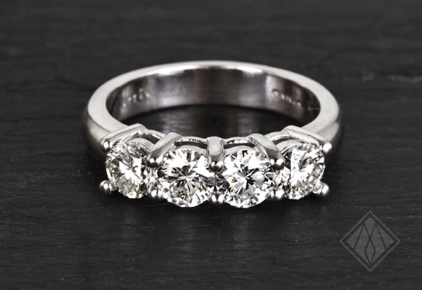 stone engagement ring