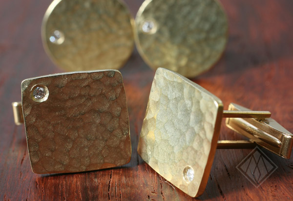 TDM Gold Cufflinks