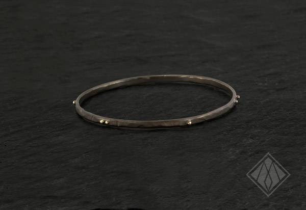 gunmetal bangle
