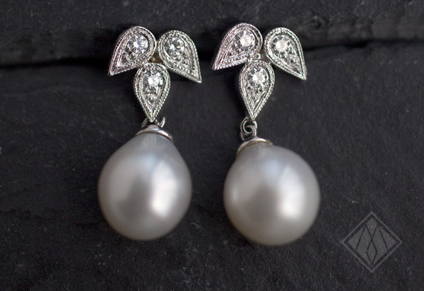 Pearl and Diamond Ears