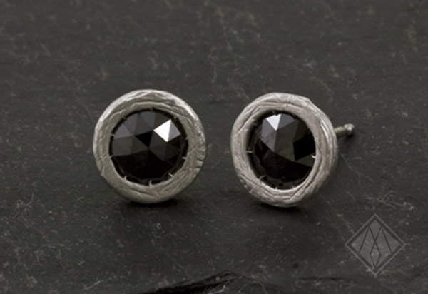 White Gold Diamond Studs