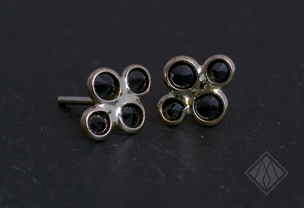 Black Diamond Studs
