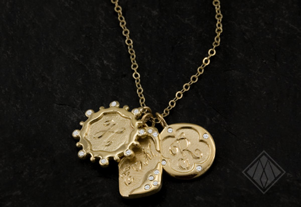 Charm Initial Necklace