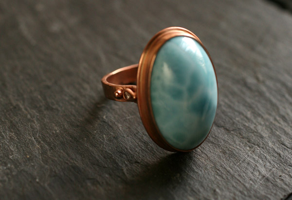 larimar ring