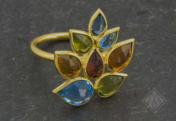 peacock ring