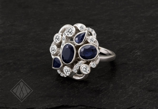Sapphire Cocktail Ring