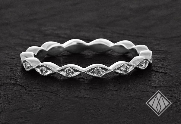 vintage marquise band