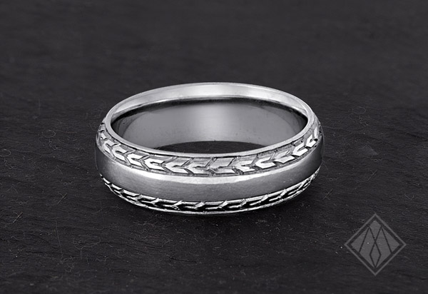 engraved wedding band