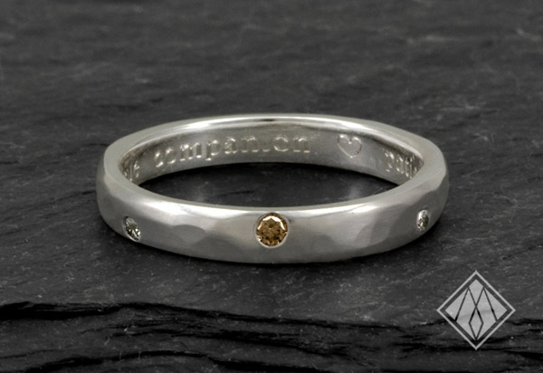 champagne diamond band